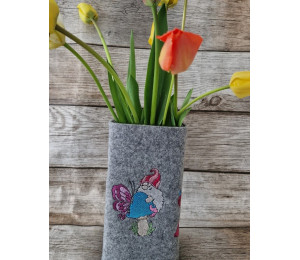 ADVENTSKALENDER 12. Dezember - Stickserie Frühlings Wichtel